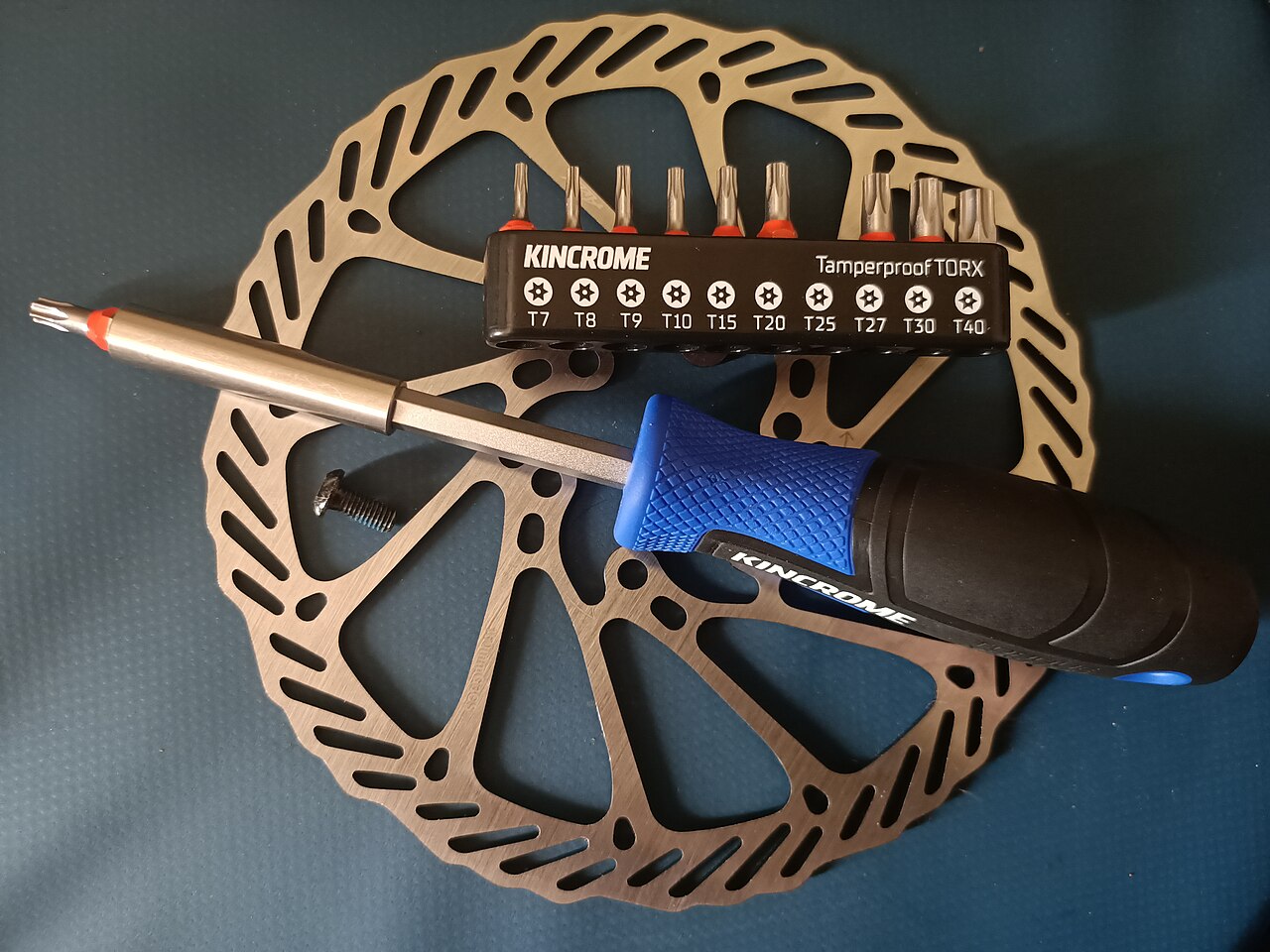 Torx T25 для работы с тормозным ротором велосипеда
